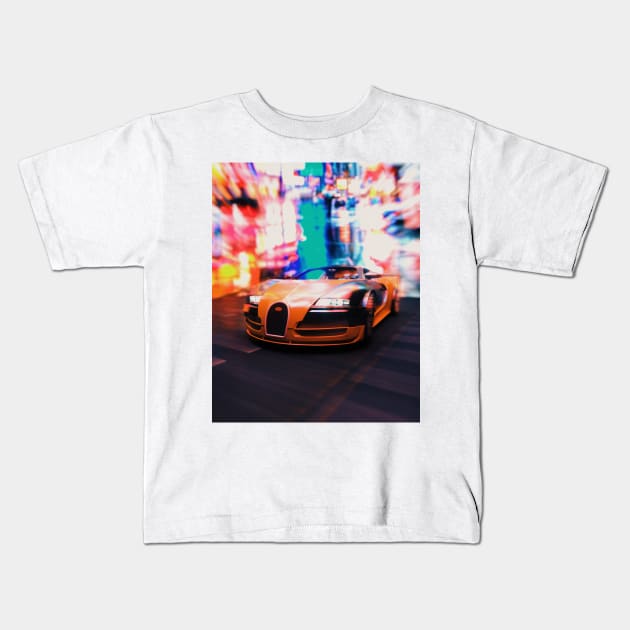 Blur Kids T-Shirt by tcbromo